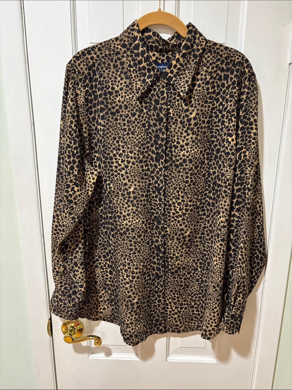 Liz Claiborne Animal Print Blouse